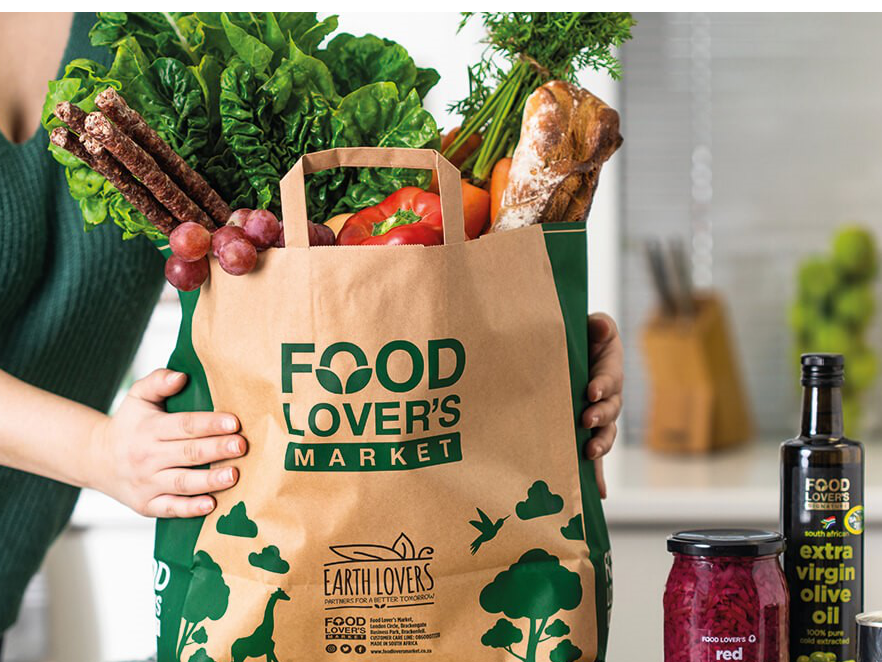 Food outlet bag market