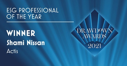 ESG Professional of the Year - Shami Nissan