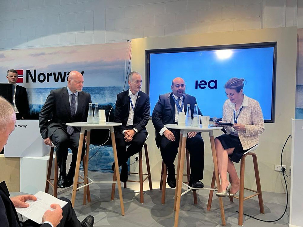 Sherif ElKholy participates in IEA panel